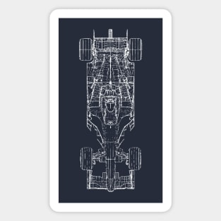 f1 car Magnet